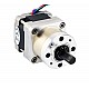 Nema 16 Stepper Motor Bipolar L=34mm w/ Gear Ratio 5:1 Planetary Gearbox - 16HS13-0604S-PG5 | StepperOnline CA