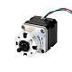 Nema 17 Stepper Motor Bipolar L=34mm w/ Gear Ratio 5:1 Planetary Gearbox - 17HS13-0404S-PG5 | StepperOnline CA