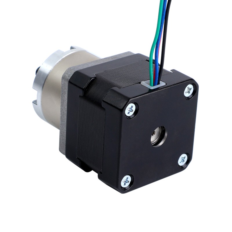 Nema 17 Stepper Motor Bipolar L=34mm w/ Gear Ratio 5:1 Planetary Gearbox with 300mm Cable & Connector - 17HS13-0404S-PG5-C4 | StepperOnline CA