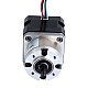 Nema 17 Stepper Motor Bipolar L=34mm w/ Gear Ratio 5:1 Planetary Gearbox with 300mm Cable & Connector - 17HS13-0404S-PG5-C4 | StepperOnline CA