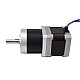 Nema 17 Stepper Motor L=39mm Gear Ratio 10:1 High Precision Planetary Gearbox - 17HS15-0404S-HG10 | StepperOnline CA