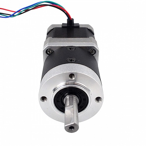 Nema 17 Stepper Motor L=39mm Gear Ratio 10:1 High Precision Planetary Gearbox - 17HS15-0404S-HG10 | StepperOnline CA