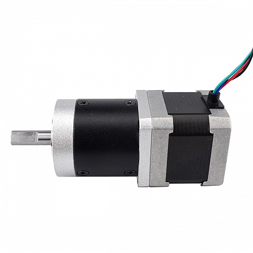 Nema 17 Stepper Motor L=39mm Gear Ratio 20:1 High Precision Planetary Gearbox - 17HS15-0404S-HG20 | StepperOnline CA