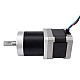 Nema 17 Stepper Motor L=39mm Gear Ratio 20:1 High Precision Planetary Gearbox - 17HS15-0404S-HG20 | StepperOnline CA