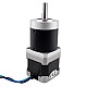 Nema 17 Stepper Motor L=39mm Gear Ratio 20:1 High Precision Planetary Gearbox - 17HS15-0404S-HG20 | StepperOnline CA