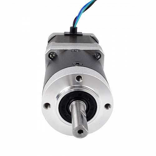 Nema 17 Stepper Motor L=39mm Gear Ratio 20:1 High Precision Planetary Gearbox - 17HS15-0404S-HG20 | StepperOnline CA