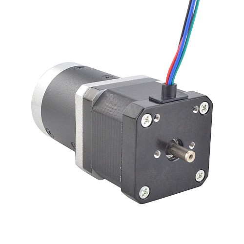 Nema 17 Dual Shaft Stepper Motor L=39mm Gear Ratio 50:1 High Precision Planetary Gearbox 9.5mm Rear Shaft Length - 17HS15-1684D-HG50-AR3 | StepperOnline CA Nema 17 Dual Shaft Stepper Motor L=39mm Gear Ratio 50:1 High Precision Planetary Gearbox 9.5mm Rear Shaft Length - 17HS15-1684D-HG50-AR3 | StepperOnline CA