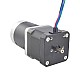 Nema 17 Dual Shaft Stepper Motor L=39mm Gear Ratio 50:1 High Precision Planetary Gearbox 9.5mm Rear Shaft Length - 17HS15-1684D-HG50-AR3 | StepperOnline CA Nema 17 Dual Shaft Stepper Motor L=39mm Gear Ratio 50:1 High Precision Planetary Gearbox 9.5mm Rear Shaft Length - 17HS15-1684D-HG50-AR3 | StepperOnline CA