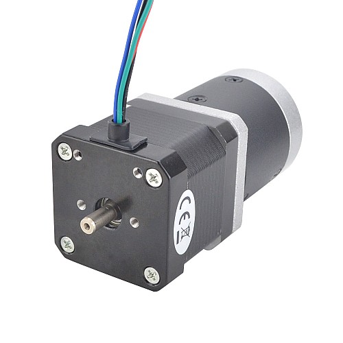 Nema 17 Dual Shaft Stepper Motor L=39mm Gear Ratio 50:1 High Precision Planetary Gearbox 9.5mm Rear Shaft Length - 17HS15-1684D-HG50-AR3 | StepperOnline CA Nema 17 Dual Shaft Stepper Motor L=39mm Gear Ratio 50:1 High Precision Planetary Gearbox 9.5mm Rear Shaft Length - 17HS15-1684D-HG50-AR3 | StepperOnline CA