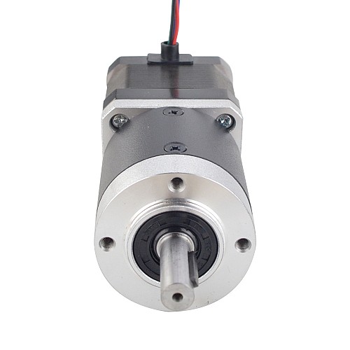 Nema 17 Dual Shaft Stepper Motor L=39mm Gear Ratio 50:1 High Precision Planetary Gearbox 9.5mm Rear Shaft Length - 17HS15-1684D-HG50-AR3 | StepperOnline CA Nema 17 Dual Shaft Stepper Motor L=39mm Gear Ratio 50:1 High Precision Planetary Gearbox 9.5mm Rear Shaft Length - 17HS15-1684D-HG50-AR3 | StepperOnline CA