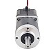 Nema 17 Dual Shaft Stepper Motor L=39mm Gear Ratio 50:1 High Precision Planetary Gearbox 9.5mm Rear Shaft Length - 17HS15-1684D-HG50-AR3 | StepperOnline CA Nema 17 Dual Shaft Stepper Motor L=39mm Gear Ratio 50:1 High Precision Planetary Gearbox 9.5mm Rear Shaft Length - 17HS15-1684D-HG50-AR3 | StepperOnline CA