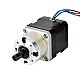 Nema 17 Stepper Motor Bipolar L=40mm w/ Gear Ratio 5:1 Planetary Gearbox - 17HS15-1684S-PG5 | StepperOnline CA