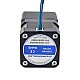 Nema 17 Stepper Motor Spur Gearbox Gear Ratio 10:1 - 17HS15-1684S-SG10 | StepperOnline CA