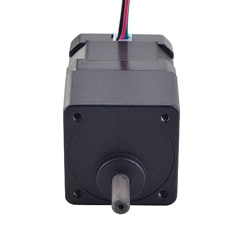 Nema 17 Stepper Motor Spur Gearbox Gear Ratio 10:1 - 17HS15-1684S-SG10 | StepperOnline CA