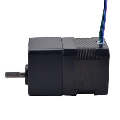 Nema 17 Stepper Motor L=28mm w/ Spur Gearbox Gear Ratio 50:1 - 17HS11-0704S-SG50 | StepperOnline CA Nema 17 Stepper Motor L=28mm w/ Spur Gearbox Gear Ratio 50:1 - 17HS11-0704S-SG50 | StepperOnline CA