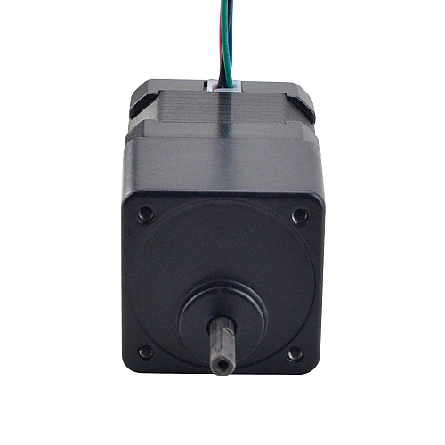 Nema 17 Stepper Motor L=28mm w/ Spur Gearbox Gear Ratio 50:1 - 17HS11-0704S-SG50 | StepperOnline CA Nema 17 Stepper Motor L=28mm w/ Spur Gearbox Gear Ratio 50:1 - 17HS11-0704S-SG50 | StepperOnline CA