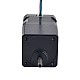 Nema 17 Stepper Motor L=28mm w/ Spur Gearbox Gear Ratio 50:1 - 17HS11-0704S-SG50 | StepperOnline CA Nema 17 Stepper Motor L=28mm w/ Spur Gearbox Gear Ratio 50:1 - 17HS11-0704S-SG50 | StepperOnline CA