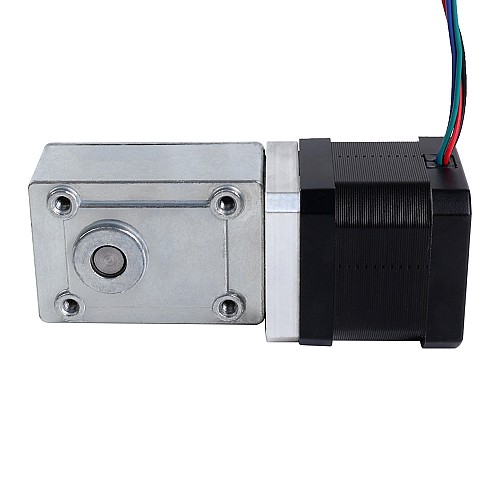 Nema 17 Stepper Motor L=39mm 1.68A Gear Ratio 40:1 Square Worm Geabox - 17HS15-1684S-WG40 | StepperOnline CA Nema 17 Stepper Motor L=39mm 1.68A Gear Ratio 40:1 Square Worm Geabox - 17HS15-1684S-WG40 | StepperOnline CA