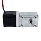 Nema 17 Stepper Motor L=39mm 1.68A Gear Ratio 40:1 Square Worm Geabox - 17HS15-1684S-WG40 | StepperOnline CA Nema 17 Stepper Motor L=39mm 1.68A Gear Ratio 40:1 Square Worm Geabox - 17HS15-1684S-WG40 | StepperOnline CA