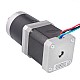 Nema 17 Stepper Motor L=48mm Gear Ratio 20:1 High Precision Planetary Gearbox - 17HS19-1684S-HG20 | StepperOnline CA
