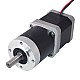 Nema 17 Stepper Motor L=48mm Gear Ratio 20:1 High Precision Planetary Gearbox - 17HS19-1684S-HG20 | StepperOnline CA