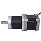 Nema 17 Stepper Motor L=48mm Gear Ratio 50:1 High Precision Planetary Gearbox - 17HS19-1684S-HG50 | StepperOnline CA