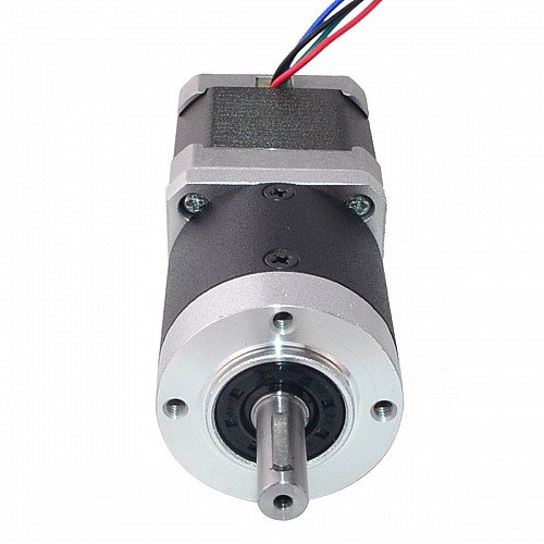 Nema 17 Stepper Motor L=48mm Gear Ratio 50:1 High Precision Planetary Gearbox - 17HS19-1684S-HG50 | StepperOnline CA