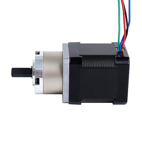 Nema 17 Stepper Motor Bipolar L=48mm w/ Gear Ratio 5:1 Planetary Gearbox - 17HS19-1684S-PG5 | StepperOnline CA Nema 17 Stepper Motor Bipolar L=48mm w/ Gear Ratio 5:1 Planetary Gearbox - 17HS19-1684S-PG5 | StepperOnline CA