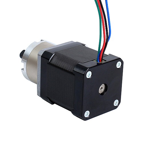 Nema 17 Stepper Motor Bipolar L=48mm w/ Gear Ratio 5:1 Planetary Gearbox - 17HS19-1684S-PG5 | StepperOnline CA Nema 17 Stepper Motor Bipolar L=48mm w/ Gear Ratio 5:1 Planetary Gearbox - 17HS19-1684S-PG5 | StepperOnline CA