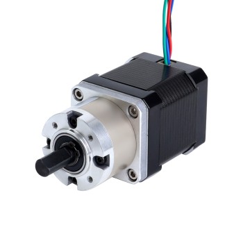 Nema 17 Stepper Motor Bipolar L=48mm w/ Gear Ratio 5:1 Planetary Gearbox Nema 17 Stepper Motor Bipolar L=48mm w/ Gear Ratio 5:1 Planetary Gearbox