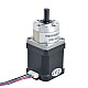 Nema 17 Stepper Motor Bipolar L=48mm w/ Gear Ratio 5:1 Planetary Gearbox 1850mm Cable Length - 17HS19-1684S-PG5X | StepperOnline CA