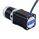 Nema 17 Stepper Motor Bipolar L=60mm w/ Gear Ratio 100:1 MG Series Planetary Gearbox - 17HS24-2104S-MG100 | StepperOnline CA