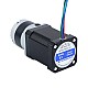 Nema 17 Stepper Motor Bipolar L=60mm w/ Gear Ratio 5:1 MG Series Planetary Gearbox - 17HS24-2104S-MG5 | StepperOnline CA