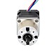 Nema 17 Stepper Motor Bipolar L=34mm w/ Gear Ratio 27:1 Planetary Gearbox - 17HS13-0404S-PG27 | StepperOnline CA