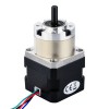 Nema 17 Stepper Motor Bipolar L=34mm w/ Gear Ratio 5:1 Planetary Gearbox - 17HS13-0404S-PG5 | StepperOnline CA