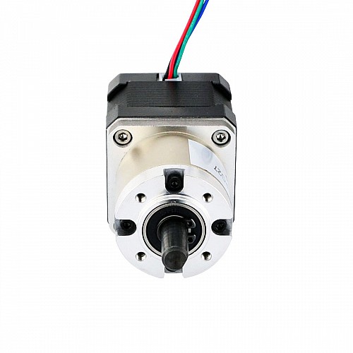Nema 17 Stepper Motor Bipolar L=40mm w/ Gear Ratio 27:1 Planetary Gearbox - 17HS15-1684S-PG27 | StepperOnline CA Nema 17 Stepper Motor Bipolar L=40mm w/ Gear Ratio 27:1 Planetary Gearbox - 17HS15-1684S-PG27 | StepperOnline CA