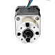 Nema 17 Stepper Motor Bipolar L=40mm w/ Gear Ratio 5:1 Planetary Gearbox - 17HS15-1684S-PG5 | StepperOnline CA