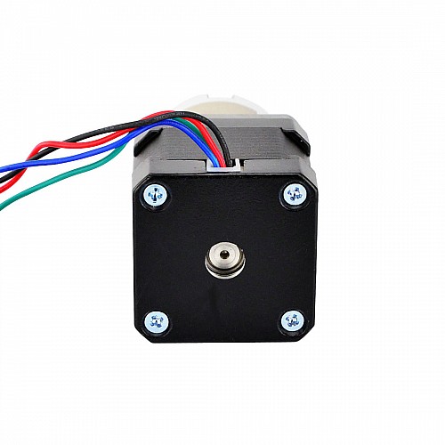 Nema 17 Stepper Motor Bipolar L=40mm w/ Gear Ratio 5:1 Planetary Gearbox - 17HS15-1684S-PG5 | StepperOnline CA