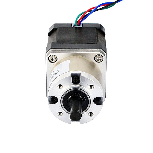 Nema 17 Stepper Motor Bipolar L=48mm w/ Gear Ratio 14:1 Planetary Gearbox - 17HS19-1684S-PG14 | StepperOnline CA