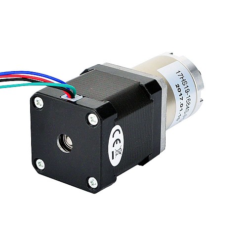 Nema 17 Stepper Motor Bipolar L=48mm w/ Gear Ratio 51:1 Planetary Gearbox - 17HS19-1684S-PG51 | StepperOnline CA