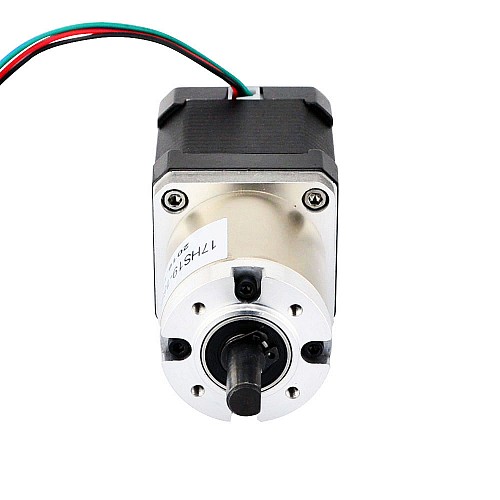 Nema 17 Stepper Motor Bipolar L=48mm w/ Gear Ratio 51:1 Planetary Gearbox - 17HS19-1684S-PG51 | StepperOnline CA