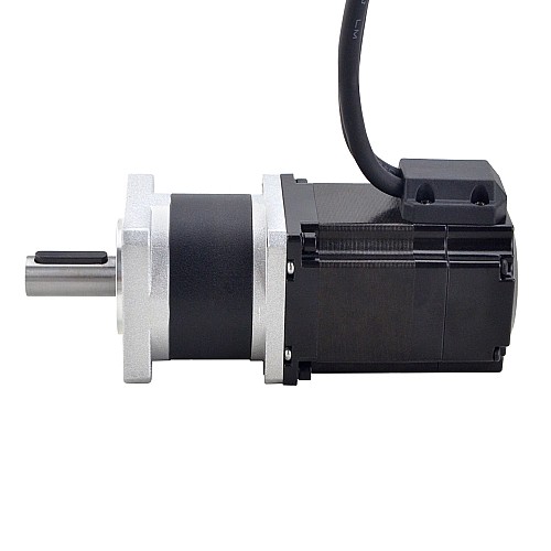 Nema 23 Closed Loop Stepper Motor L=56mm Gear Ratio 5:1 High Precision Planetary Gearbox - 23HS22-HG5-E1000 | StepperOnline CA