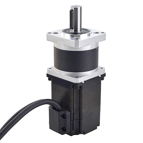 Nema 23 Closed Loop Stepper Motor L=56mm Gear Ratio 5:1 High Precision Planetary Gearbox - 23HS22-HG5-E1000 | StepperOnline CA