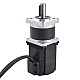 Nema 23 Closed Loop Stepper Motor L=56mm Gear Ratio 5:1 High Precision Planetary Gearbox - 23HS22-HG5-E1000 | StepperOnline CA