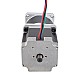 Nema 23 Dual Shaft Stepper Motor L=55mm Gear Ratio 50:1 High Precision Planetary Gearbox 9.5mm Rear Shaft Length - 23HS22-2804D-HG50-AR3 | StepperOnline CA