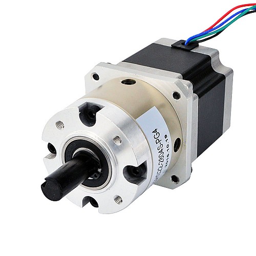 Nema 23 Stepper Motor Bipolar L=56mm w/ Gear Ratio 4:1 Planetary Gearbox - 23HS22-2804S-PG4 | StepperOnline CA