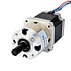Nema 23 Stepper Motor Bipolar L=56mm w/ Gear Ratio 4:1 Planetary Gearbox - 23HS22-2804S-PG4 | StepperOnline CA