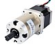 Nema 23 Stepper Motor Bipolar L=56mm w/ Gear Ratio 47:1 Planetary Gearbox - 23HS22-2804S-PG47 | StepperOnline CA