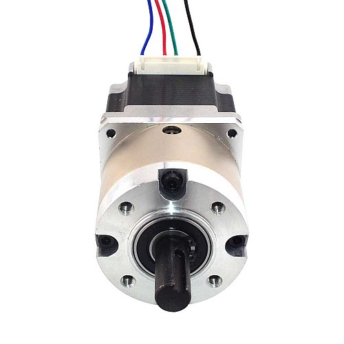 Nema 23 Stepper Motor Bipolar L=56mm w/ Gear Ratio 4:1 Planetary Gearbox & Pin Connector - 23HS22-2804SX-PG4 | StepperOnline CA