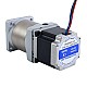 Nema 23 Stepper Motor Bipolar L=54.5mm w/ Gear Ratio 50:1 EG Series Planetary Gearbox - 23HS22-2904S-EGS50 | StepperOnline CA